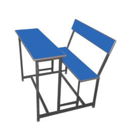 Dual Combined Desk Without Shelf Manufacturers in Etah