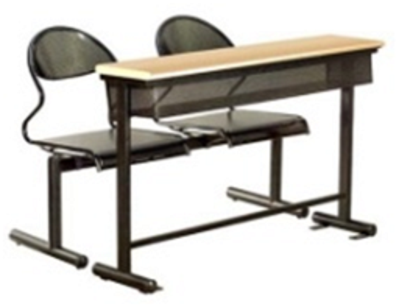 Two Seater Desk with Perforated Seat Manufacturers in Etah